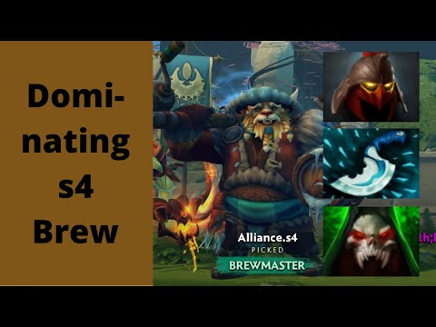 Offlane Brewmaster 7.26 | On Dealing w/ Tough Lanes and Using Primal Split  Like a Pro