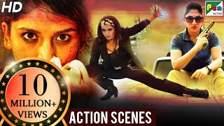 Top 5  South Action Scenes Of 2019 – Female | Ayesha Habib, Ragini Dwivedi | HD