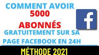 Comment avoir gratuitement des abonnés sur une page Facebook en 2023(Nouvelle méthode)
