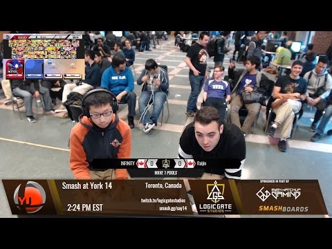 Smash at York 14 - Raijin (Sonic) vs Variant INFINITY (Cloud) - Smash 4 Wave 1 Pools