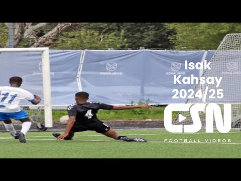 Isak Kahsay (Vasalund IF) - Defending, Skills & Passing 2024/25 | HD