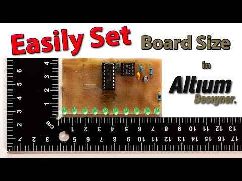 Tutorial Altium Designer How To Set PCB Board Sizes Perfectly