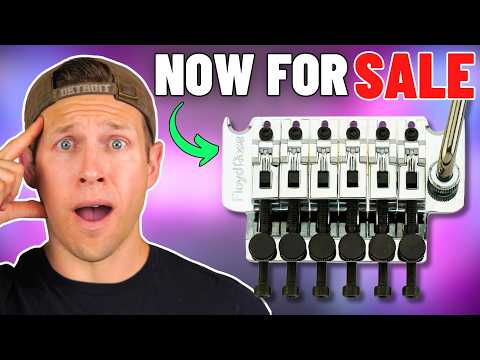 Floyd Rose FRTS4000 Special Series Tremolo Bridge System – Nickel – Complete Kit - Mint - New in Box image 19