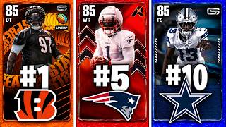 The Top 10 Theme Teams in Madden 27