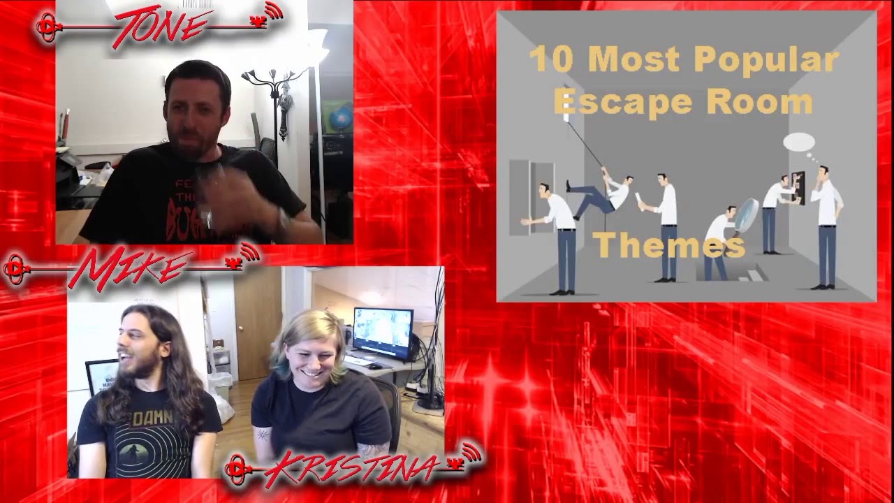 Top 10 Escape Room Themes www.trapdoorescapestream.com