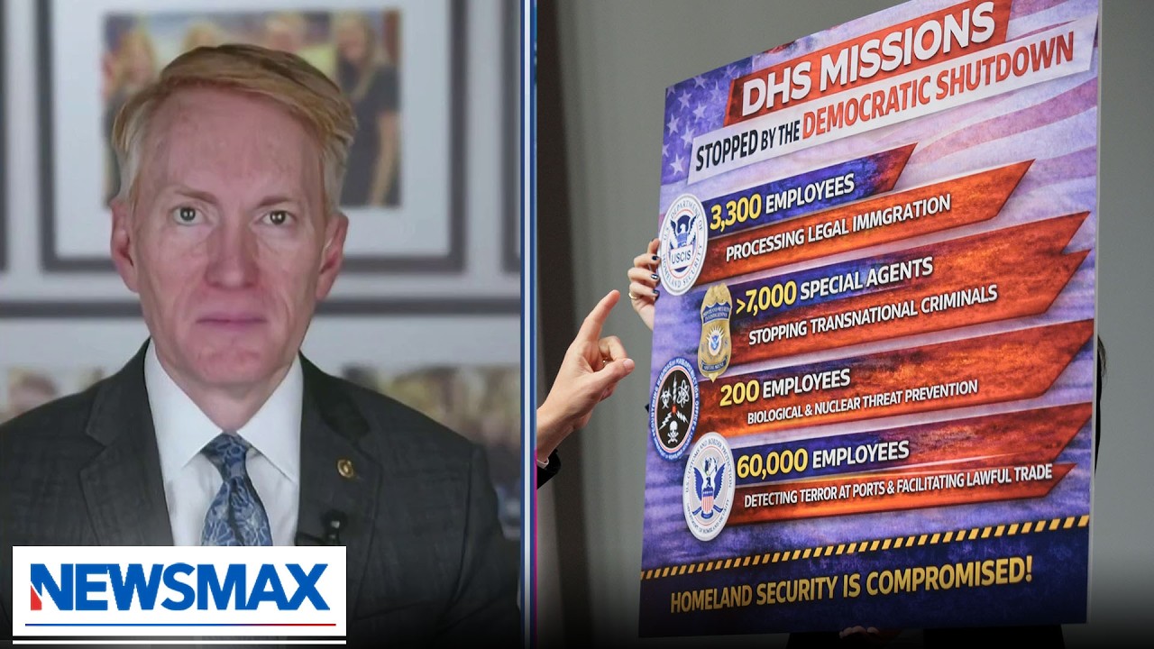 Dems are more worried about ICE than Iran: James Lankford | Wake Up America
