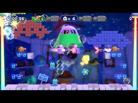 Bubble Bobble 4 Friends: The Baron's Workshop - Gusto Boss Fight [Fourth World] [4K]