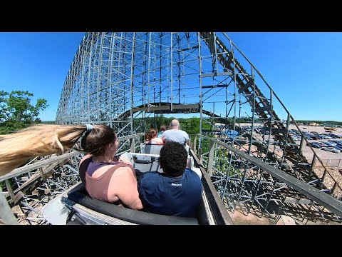 Back row point of view footage of Zeus
