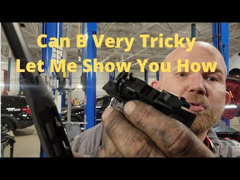 2012 - 2024 Ford Escape Wiper Blade Replacement - How To