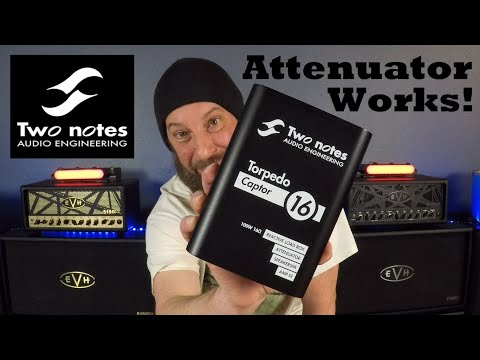 Two Notes Torpedo Captor Attenuator Works!