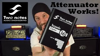 Video thumbnail for Two Notes Torpedo Captor Attenuator Works! by Mark Ramsey