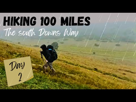 The South Downs Way | Long Distance Hike | Hiking in the Rain