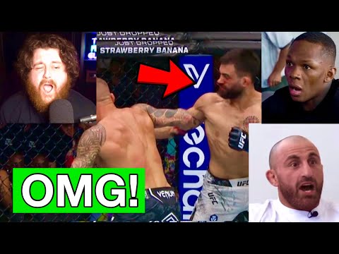 MMA WORLD REACTS TO DUSTIN POIRIER KNOCKING OUT BENOIT SAINT DENIS!