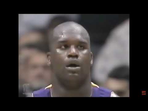 Last 2 Minutes of 2002 Finals Lakers vs Nets.