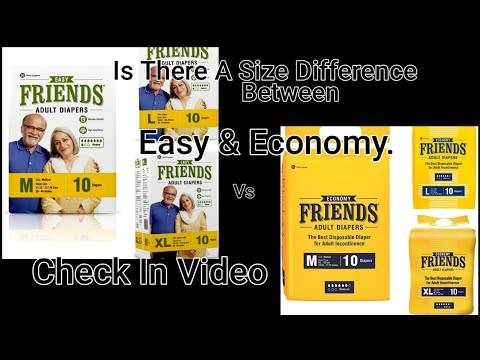 Friends Economy Adult Diapers M