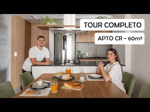 TOUR APARTAMENTO NEUTRO 60m²