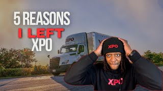 Why I left Xpo logistic As a CDL A Hazmat driver