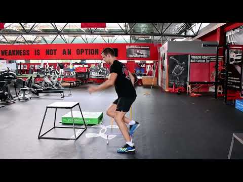 Vježba eksplozivnosti: Skokovi u svim smjerovima - sanduk veliki i mali, prepona velika i mala