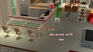 the sims 2 asmr speedbuild! 🎀 decorating a cozy modern home (no commentary)