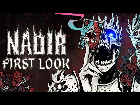 An Early First Look At A Grim Dark Deckbuilder! | Nadir Early Access