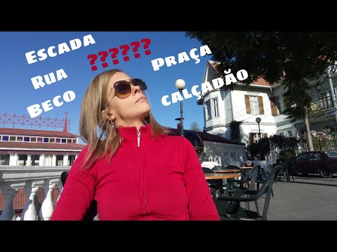 Rua, avenida, beco , praça em espanhol - Chile