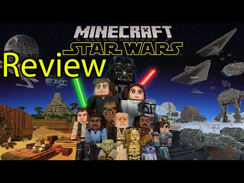 Skycaptin5 - Minecraft Star Wars Mash-Up Pack Gameplay Review [Secrets, Baby Yoda] - Mandalorian/Original Trilogy