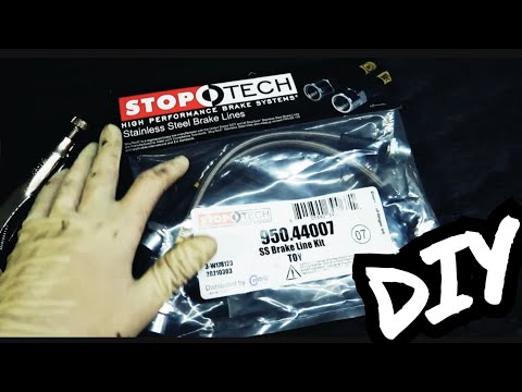 Toyota Tacoma Stainless Steel Braided Lines Install