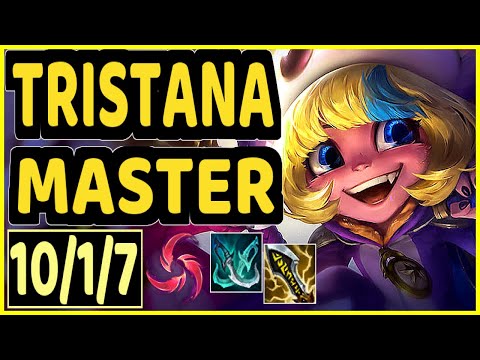 XICO (TRISTANA) - 10/1/7 KDA GAMEPLAY - EUW Ranked MASTER