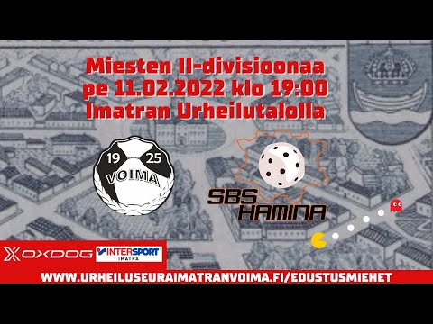 Voima Edustus Miehet - SBS Hamina, Live, 11.02.2022
