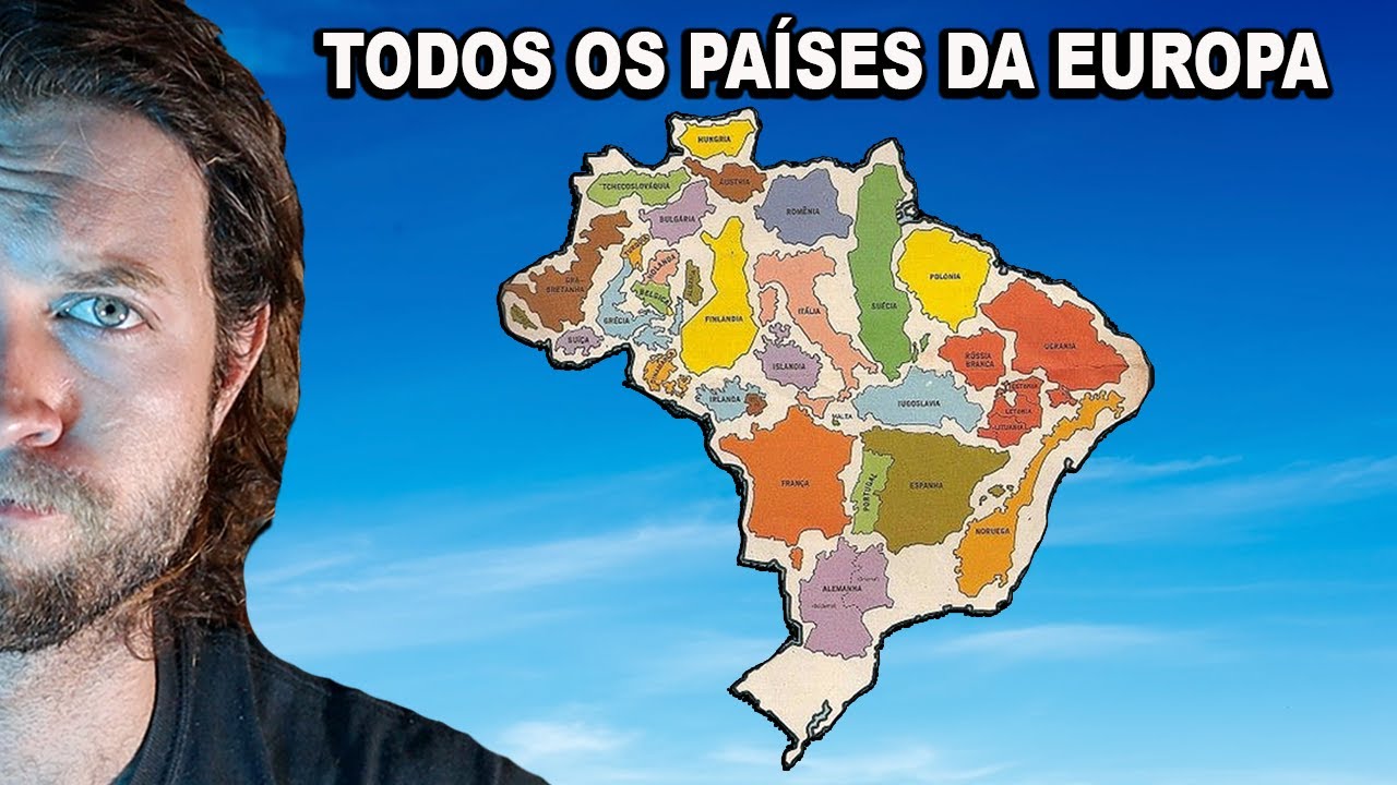 Quantos Países Cabem Dentro do Brasil | + de 50 Países!