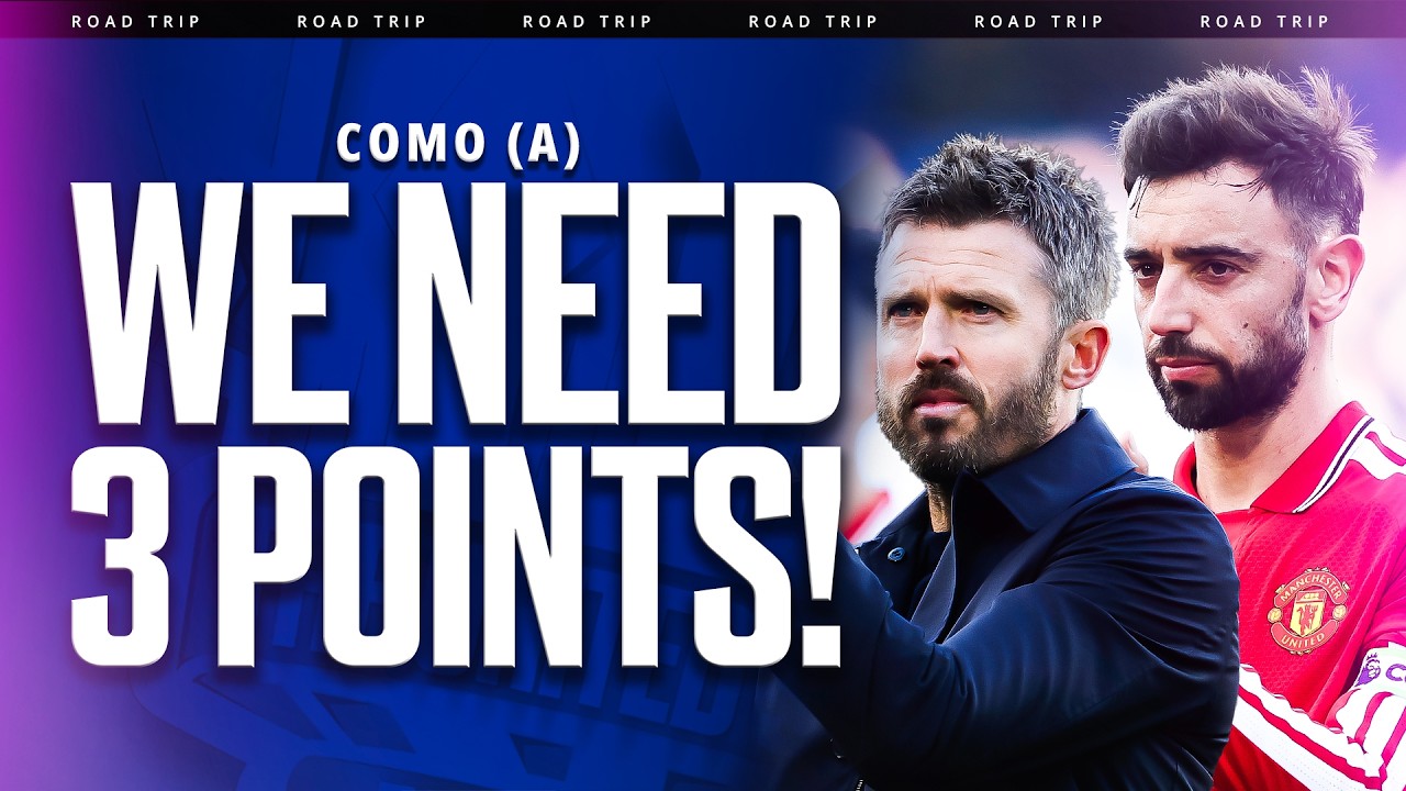 Carrick MUST DO THIS! Man United vs Como Road Trip