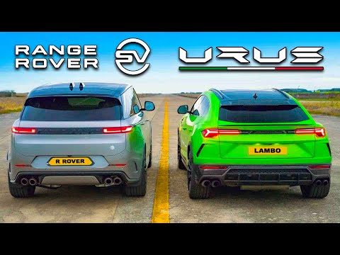 Nueva Range Rover SV vs Lambo: ARRANCONES