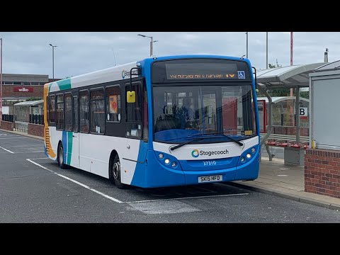 First day of extension: Stagecoach North East enviro 200 37310 Service 11 North Shields to Jarrow