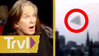 Ozzy Sees Real UFO and Can’t Believe His Eyes! | The Osbournes Want to Believe | Travel Channel