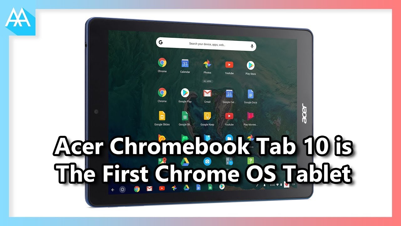 Acer Chromebook Tab 10 is The First Chrome OS Tablet | Mister Techs