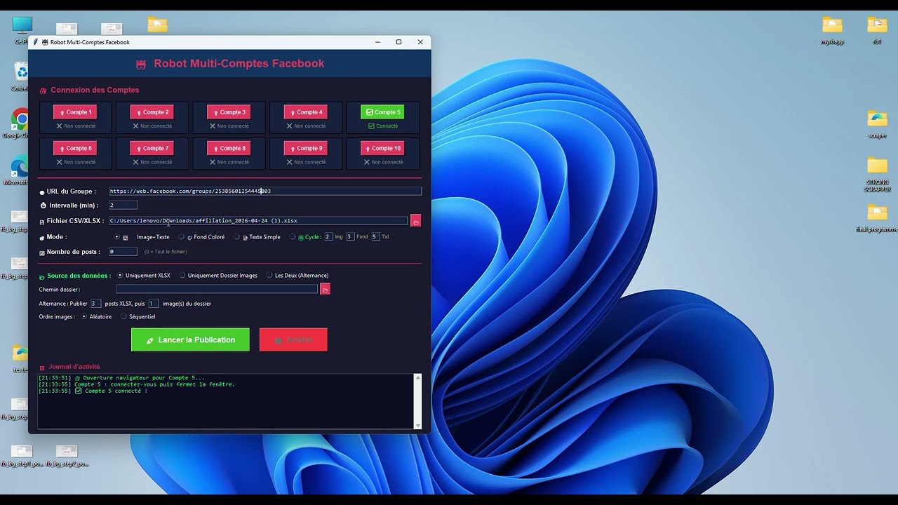 LAPACHE BOTS — Démo complète