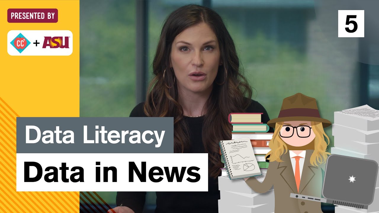 Data in the News: Study Hall Data Literacy #5: ASU + Crash Course