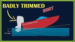 How to TRIM your BOAT, with OUTBOARD or STERNDRIVE  [Basics Of Boat Trim] – NAUTIMUNDO
