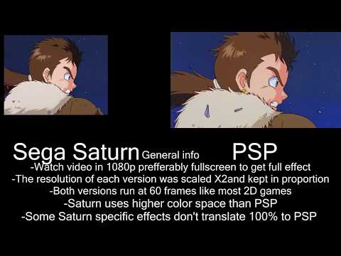 Tengai Makyou Far East of Eden the 4th Apocalypse: Saturn vs PSP