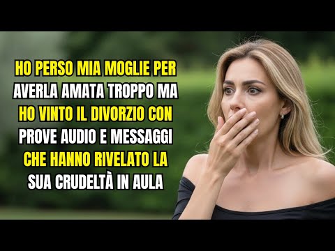 "Rimpiango il mio EX", ha scherzato mia moglie.Ho risposto: "Ora sei LIBERA" e ho scelto sua SORELLA