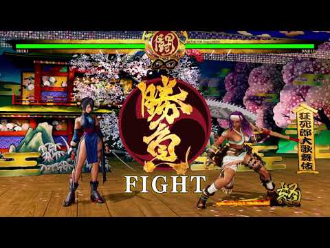 SAMURAI SHODOWN Shiki vs Darli