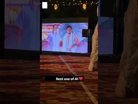 Father Returns Through AI on Son's Wedding 💔 | Most Emotional Video"