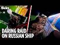 Special Commando Unit Seize Russian Cargo Ship Linked To Smuggling In Daring Helicopter Assault