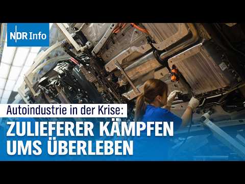 Video Thumbnail: Autoindustrie in der Krise: Zulieferer kämpfen ums Überleben | NDR Info