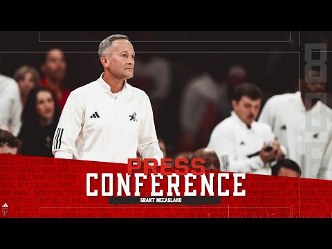 Texas Tech Basketball at Baylor: Press Conference | 1.20.2026