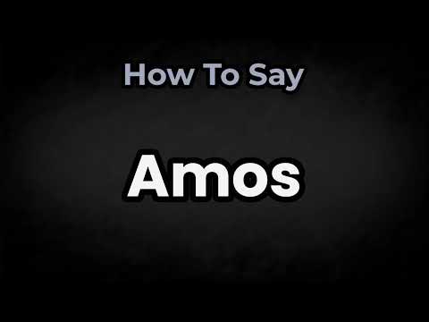 How To Pronounce Amos? (CORRECTLY) Meaning & Pronunciation