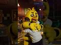 The FNAF Animatronics ARE REAL!? AND HUG!? #fnaf #shorts
