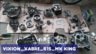 Download lagu Bongkar Full Turun Mesin Xabre Vixion MX King Secara Aman dan Benar mp3