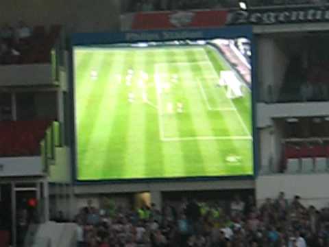 Doelpunt Dries Mertens PSV Roda jc 3-0 (7-1)