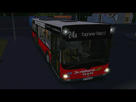 Let's Play OMSI 2 Linie 24A mit dem MAN Lion's City von Dr.Richard